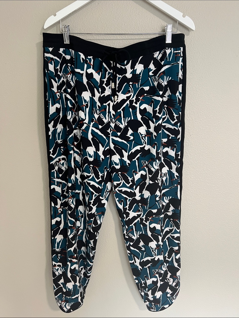 Ted Baker Color by Numbers Mala Crane Print Joggers